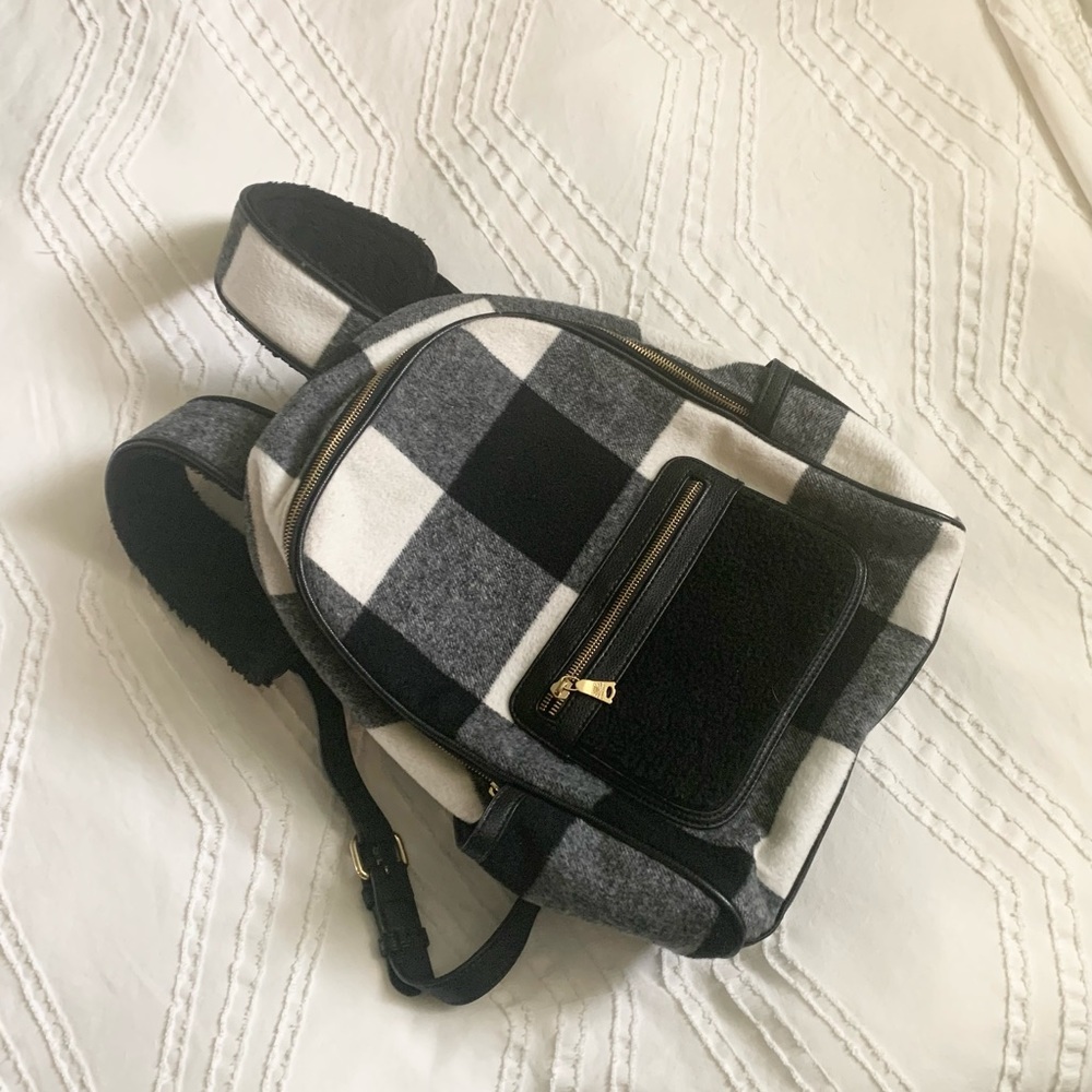 Flannel backpack